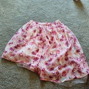 Disney Beauty and the Beast assymetrical skirt